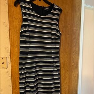 Navy and White dress - Like New